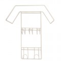 Hose and Tool Storage Rack