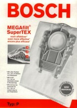 Bosch Vacuum Bags Type P 5pk