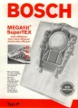 Bosch Vacuum Bags Type P 5pk