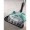 Cleaning pad easily stays secure with clamps.