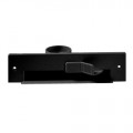 Kick lever in front to activate Vac Pan