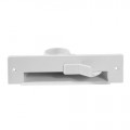 Kick lever in front to activate Vac Pan