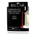 Riccar Type X Vacuum Bags